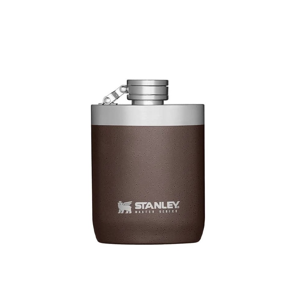 فلاسک جیبی کتابی استنلی مستر مدل Hip Flask 0.23L رنگ خاکستری