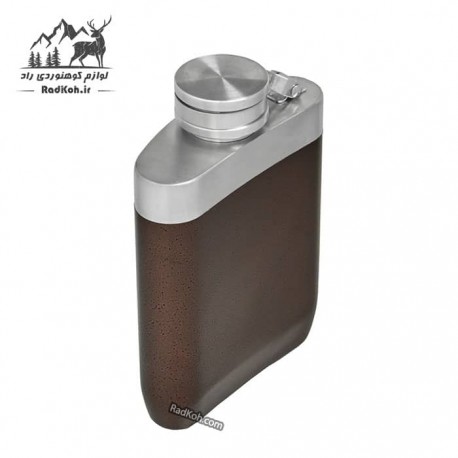 فلاسک جیبی کتابی استنلی مستر مدل Hip Flask 0.23L رنگ خاکستری