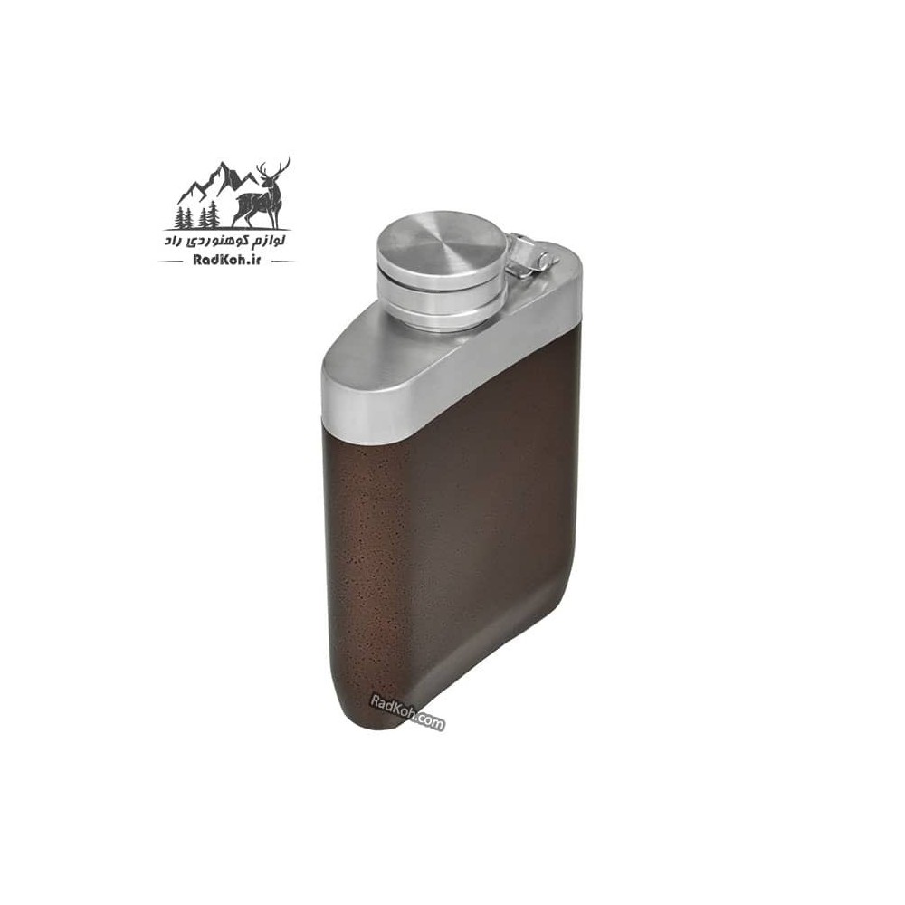 فلاسک جیبی کتابی استنلی مستر مدل Hip Flask 0.23L رنگ خاکستری