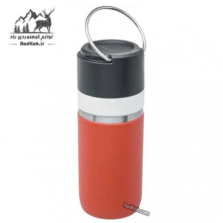 فلاسک سرامیکی 470 میلی لیتری استنلی مدل stanley Go Bottle 0.47L رنگ نارنجی