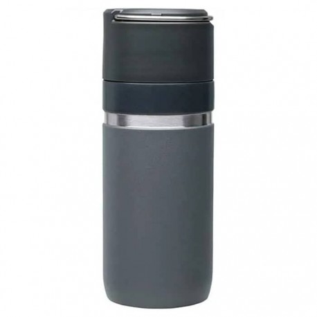 فلاسک سرامیکی 470 میلی لیتری استنلی مدل stanley Go Bottle 0.47L رنگ خاکستری