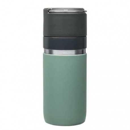 فلاسک سرامیکی 470 میلی لیتری استنلی مدل stanley Go Bottle 0.47L رنگ سبز