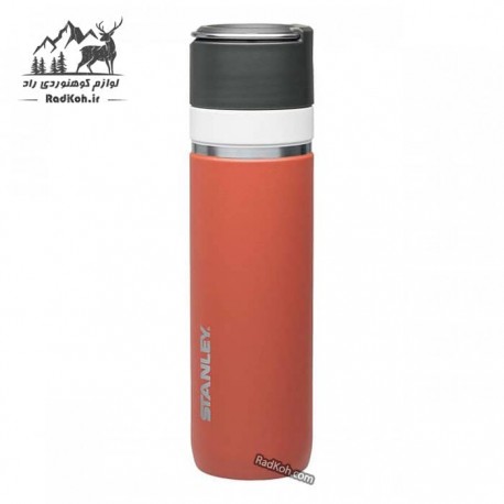 فلاسک سرامیکی 700 میلی لیتری استنلی مدل stanley Go Bottle 0.70L رنگ نارنجی