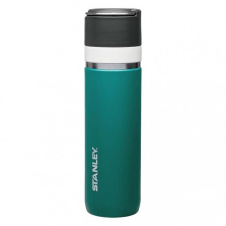 فلاسک سرامیکی 700 میلی لیتری استنلی مدل stanley Go Bottle 0.70L رنگ سبزآبی