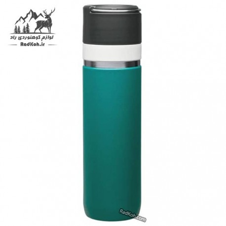 فلاسک سرامیکی 700 میلی لیتری استنلی مدل stanley Go Bottle 0.70L رنگ سبزآبی