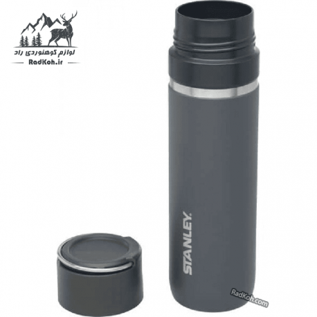 فلاسک سرامیکی 700 میلی لیتری استنلی مدل stanley Go Bottle 0.70L رنگ خاکستری