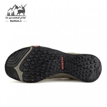 کفش هامتو مردانه مدل 1632-2 رنگ خاکی