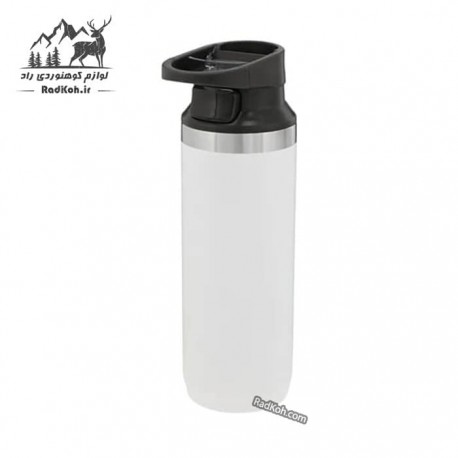 ماگ مسافرتی 470 میلی لیتری استنلی ادونچر مدل Switchback Travel Mug 0.47L رنگ سفید