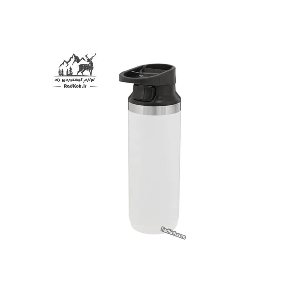 ماگ مسافرتی 470 میلی لیتری استنلی ادونچر مدل Switchback Travel Mug 0.47L رنگ سفید