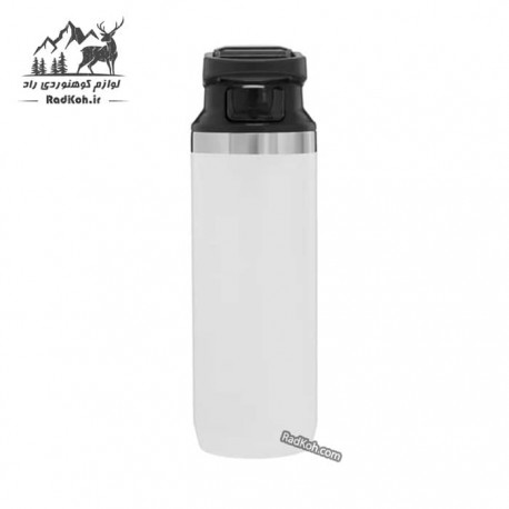 ماگ مسافرتی 470 میلی لیتری استنلی ادونچر مدل Switchback Travel Mug 0.47L رنگ سفید
