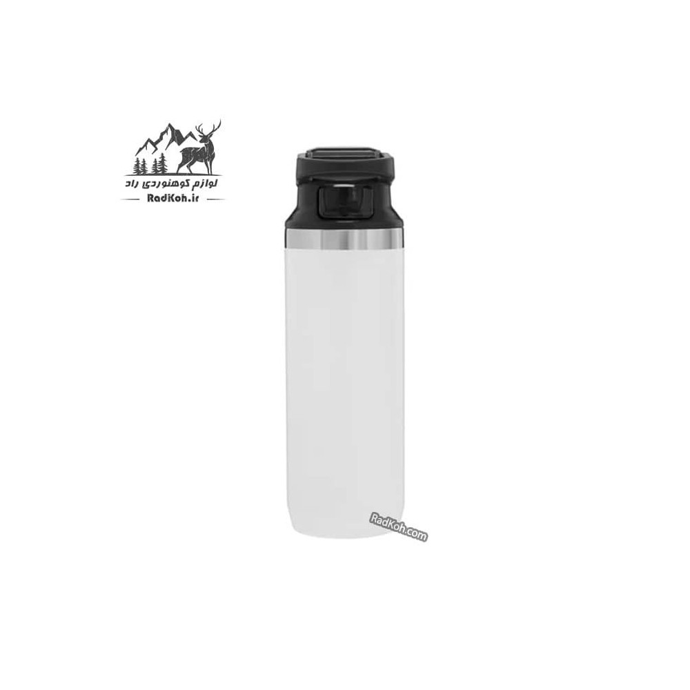 ماگ مسافرتی 470 میلی لیتری استنلی ادونچر مدل Switchback Travel Mug 0.47L رنگ سفید