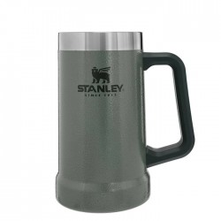 ماگ دوجداره دسته دار 700 میلی لیتر استنلی مدل Beer Stein 0.70L رنگ سبز