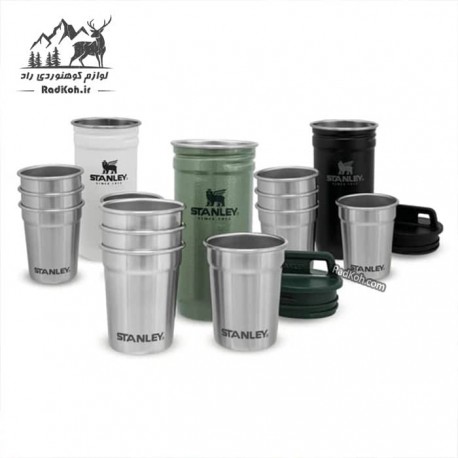 ست شات استنلی سری ادونچر مدل Nesting shot glass set رنگ سبز