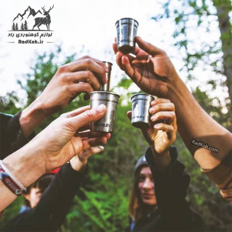 ست شات استنلی سری ادونچر مدل Nesting shot glass set رنگ سفید