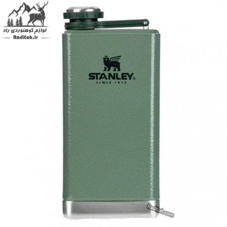 ست شات و قمقمه کتابی استنلی ادونچر مدل Shot Glass + Flask Set رنگ سبز