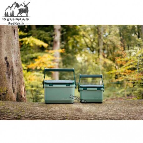 یخدان مسافرتی 15.1 لیتری استنلی ادونچر مدل outdoor cooler 15.1l رنگ سبز