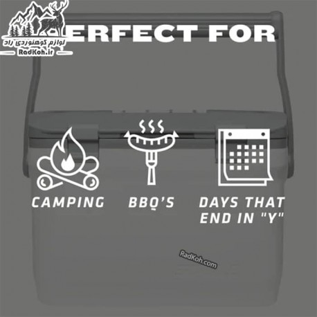 یخدان مسافرتی 15.1 لیتری استنلی ادونچر مدل outdoor cooler 15.1l رنگ سفید