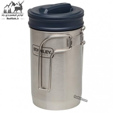 قهوه ساز سفری استنلی سری ادونچر مدل Boil + Brew 0.94L رنگ استیل