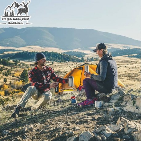 قهوه ساز سفری استنلی سری ادونچر مدل Boil + Brew 0.94L رنگ استیل