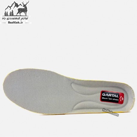 کفی مخصوص کفش کوهنوردی قارتال رنگ طوسی