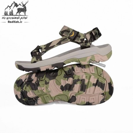 صندل جلو باز مردانه اسنوهاک مدل Sepante کد SN-245 رنگ سبز