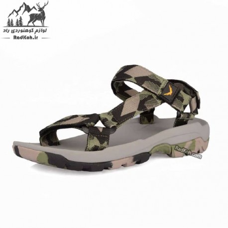 صندل جلو باز مردانه اسنوهاک مدل Sepante کد SN-245 رنگ سبز