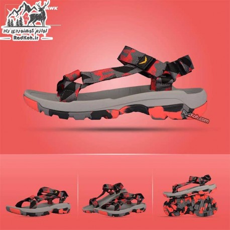 صندل اسنوهاک زنانه مدل Satrup کد SN-244 رنگ قرمز