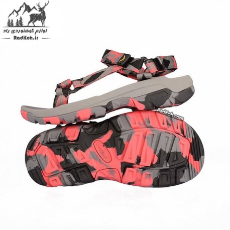 صندل جلو باز طبیعت گردی زنانه اسنوهاک مدل Satrup کد SN-244 رنگ قرمز