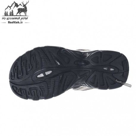 صندل جلو بسته اسنوهاک مردانه مدل Spinas کد SN-255 رنگ طوسی