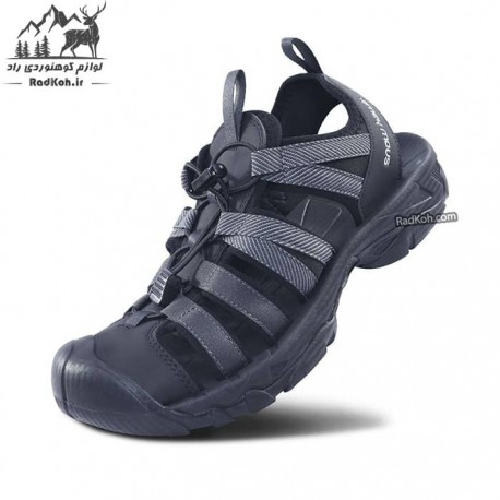 رانینگ مردانه اسنوهاک مدل Spinas کد SN-255 رنگ مشکی