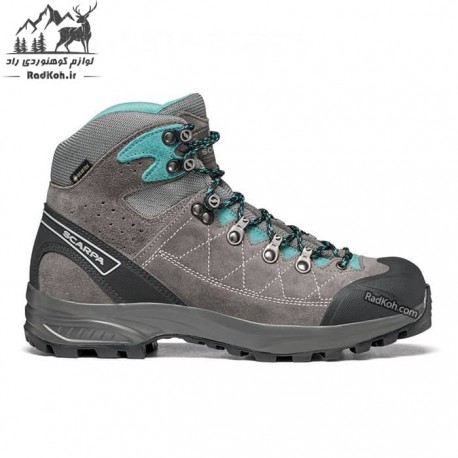 کفش کوهنوردی زنانه اسکارپا مدل Kailash Trek Gtx رنگ خاکستری تیره/آبی