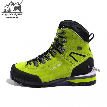 کفش کوهنوردی ساق بلند مردانه snowhawk derak رنگ سبز