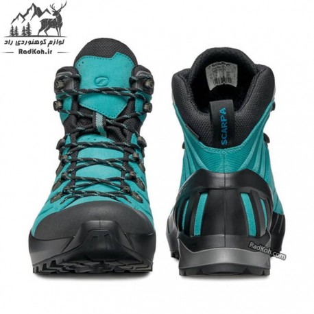 کفش اسکارپا زنانه مدل Cyclone-s Gtx رنگ آبی فیروزه ای