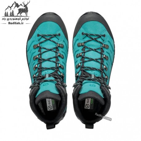 کفش کوهنوردی اسکارپا زنانه مدل Cyclone-s Gtx رنگ آبی فیروزه ای