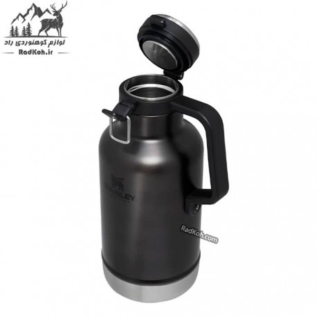 فلاسک قفل دار 1.9 لیتری استنلی کلاسیک مدل Growler 1.9 L رنگ مشکی