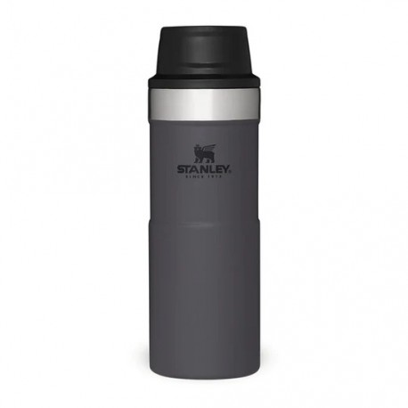 ماگ تریجر اکشن 350 میلی لیتری استنلی کلاسیک مدل stanley Classic Triggr Action Mug .35 L رنگ خاکستری