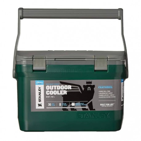 یخدان مسافرتی 15.1 لیتری استنلی ادونچر مدل outdoor cooler 15.1l رنگ سبز