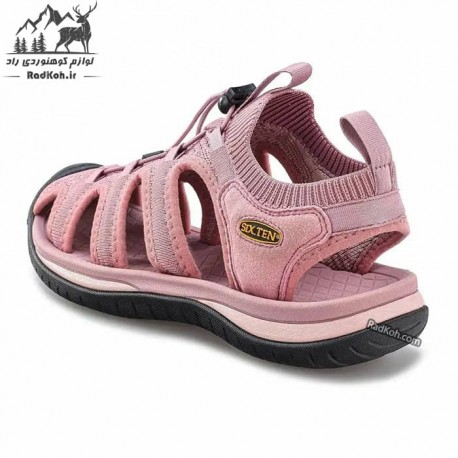 صندل پیاده روی زنانه سیکس تن مدل ST-70 رنگ صورتی