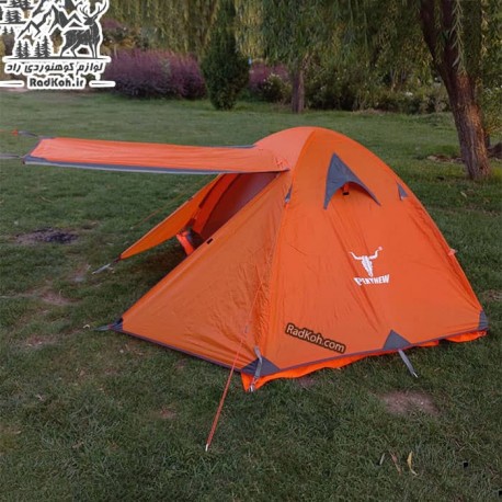 چادر کوهنوردی 3-2 نفره کله گاوی مدل PKN-C2001 رنگ نارنجی