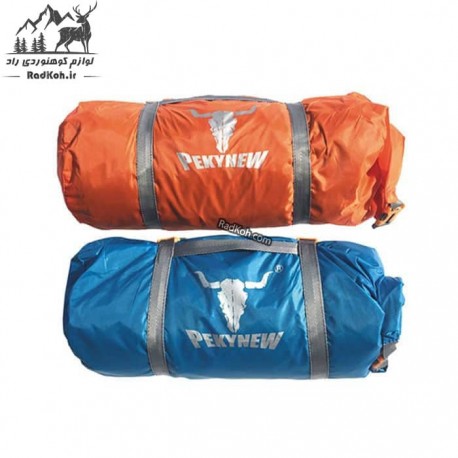 چادر 3-2 نفره کله گاوی مدل PKN-C2001 رنگ نارنجی و آبی