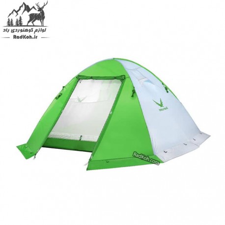 چادر کوهنوردی دو نفره گتر دار اسنوهاک مدل دیسکاوری 2 رنگ سبز
