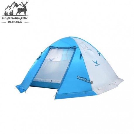چادر کوهنوردی 3 نفره گتر دار اسنوهاک مدل دیسکاوری 3 رنگ آبی