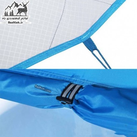 چادر مسافرتی 4 نفره گتر دار اسنوهاک مدل دیسکاوری 4 رنگ آبی