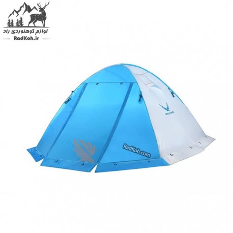 چادر کوهنوردی 4 نفره گتر دار اسنوهاک مدل دیسکاوری 4 رنگ آبی
