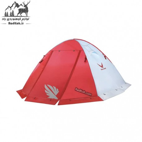 چادر کوهنوردی 4 نفره گتر دار اسنوهاک مدل دیسکاوری 4 رنگ قرمز