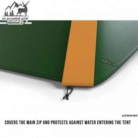 چادر 3 نفره هاسکی مدل bird 3 classic رنگ سبز