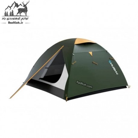 چادر کوهنوردی 3 نفره هاسکی مدل bird 3 classic رنگ سبز