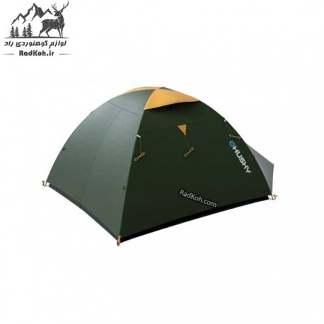 چادر راحتی 3 نفره هاسکی مدل bird 3 classic رنگ سبز