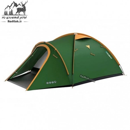 چادر کوهنوردی 3 نفره هاسکی مدل bizon 3 classic رنگ سبز