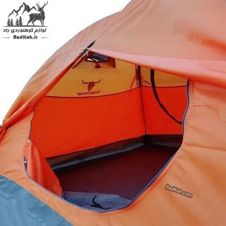چادر کوهنوردی 2 نفره کله گاوی (پکینیو) مدل pkn c2003 رنگ نارنجی